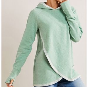 Green overlap tunic by Susan Betro this is new never worn